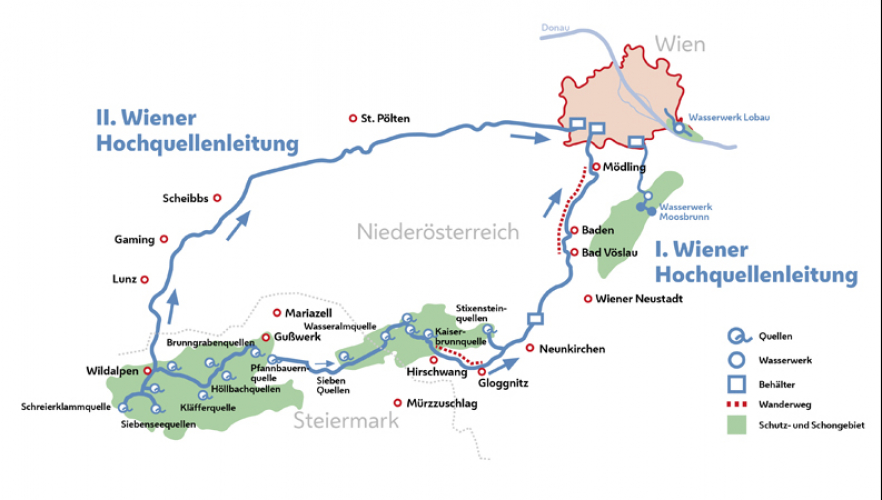 Sanierung der Wiener Hauptwasserleitung startet