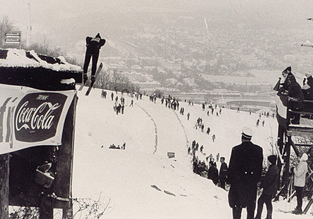 Die Skisprungschanze am Himmelhof