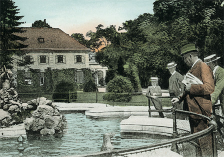 Das Verwaltungsgebäude im Tiergarten Schönbrunn
