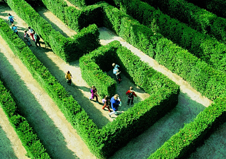 Der Irrgarten und das Labyrinth